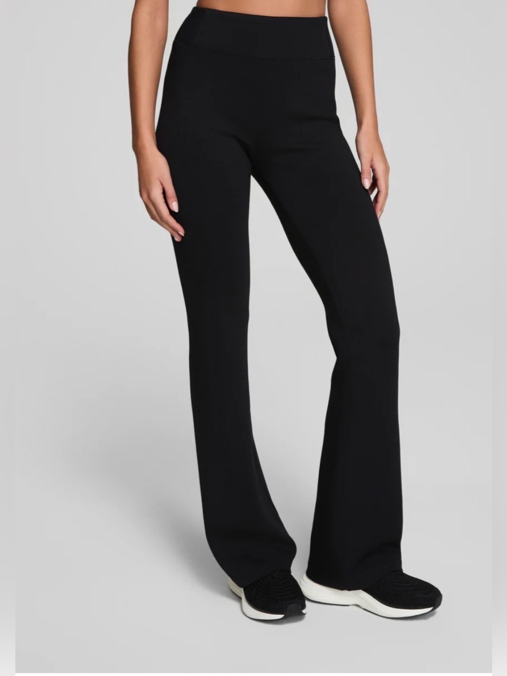 SPANX AirEssentials Slim Flare Pant Color:Very Black Medium NWT